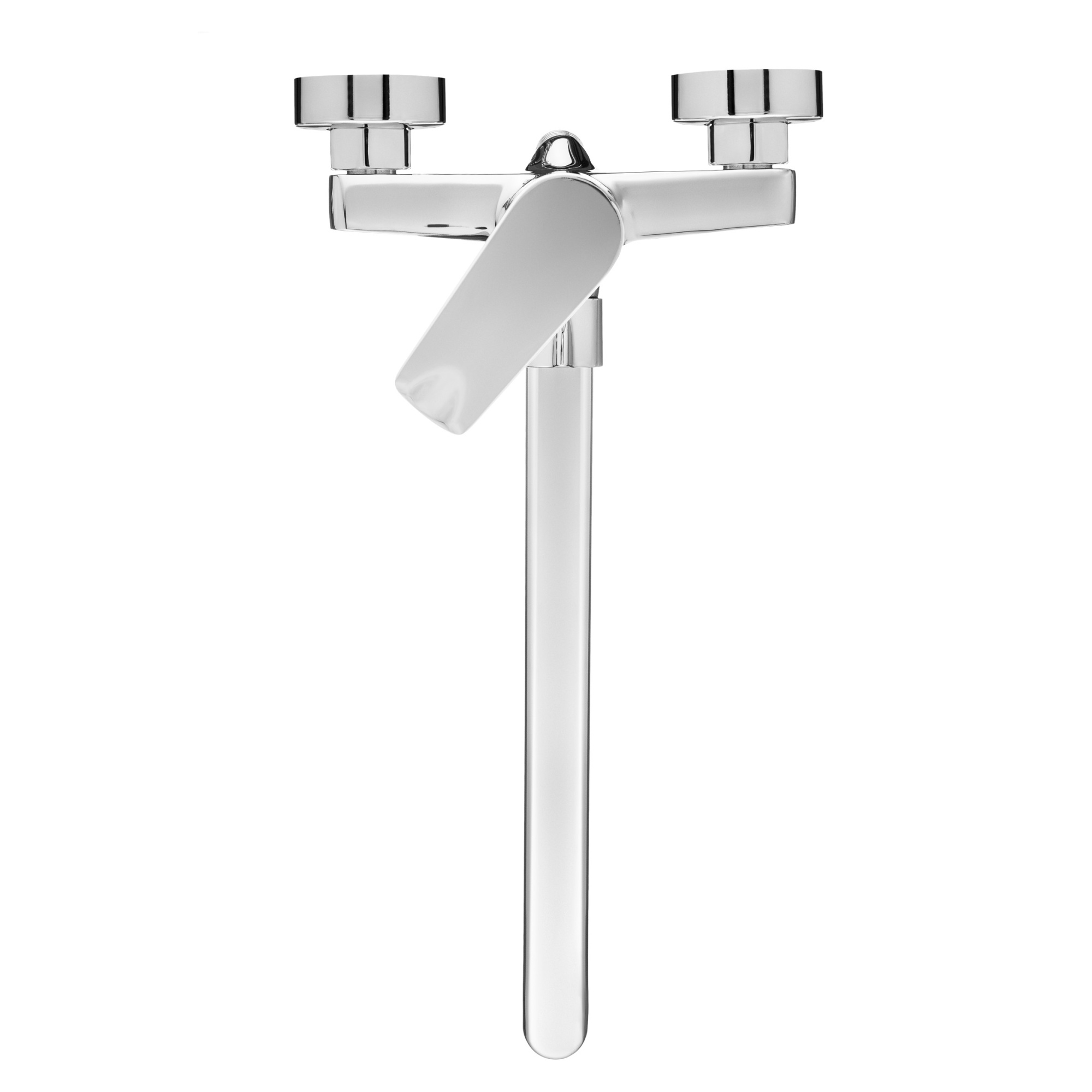 Смеситель для ванны с длинным изливом Z-формы Swedbe Venado 1650