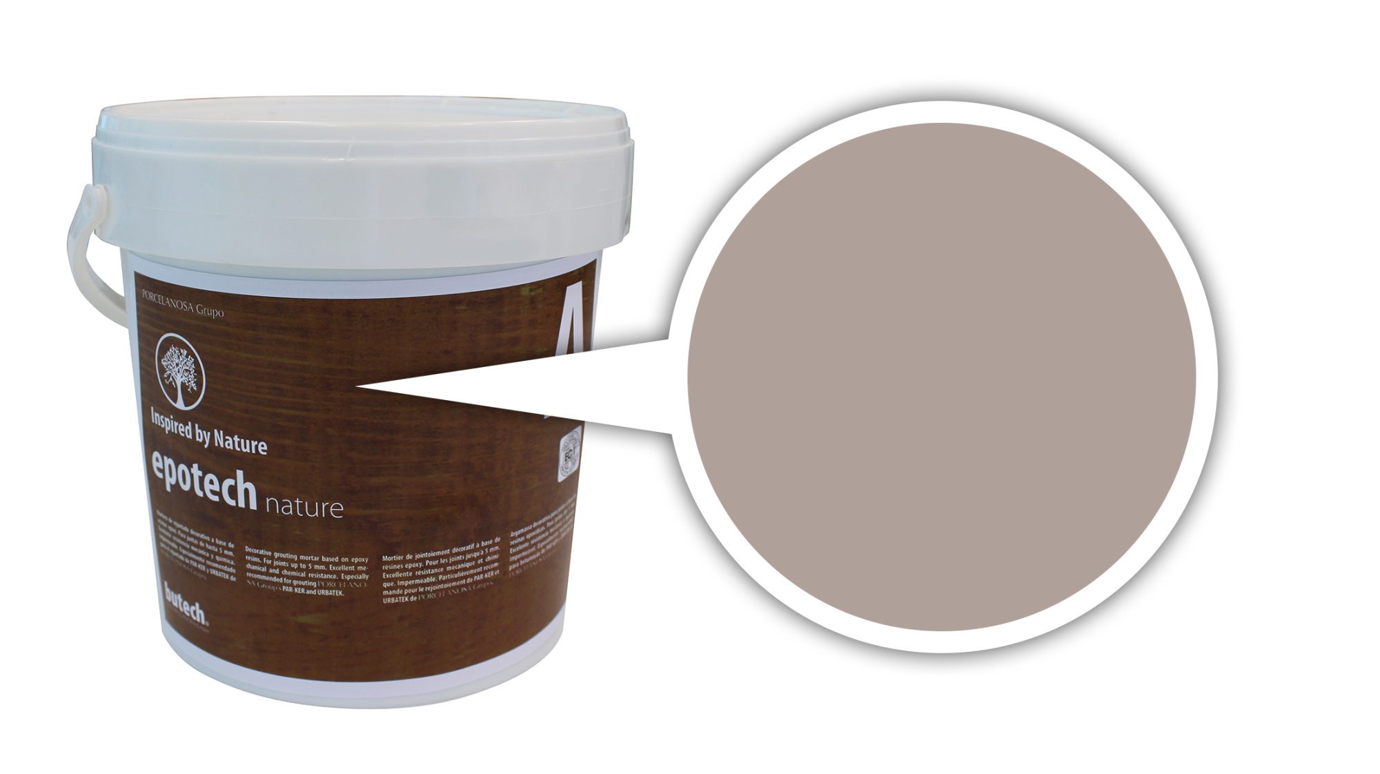 Эпоксидная затирка epotech nature beech (1.5 kg)