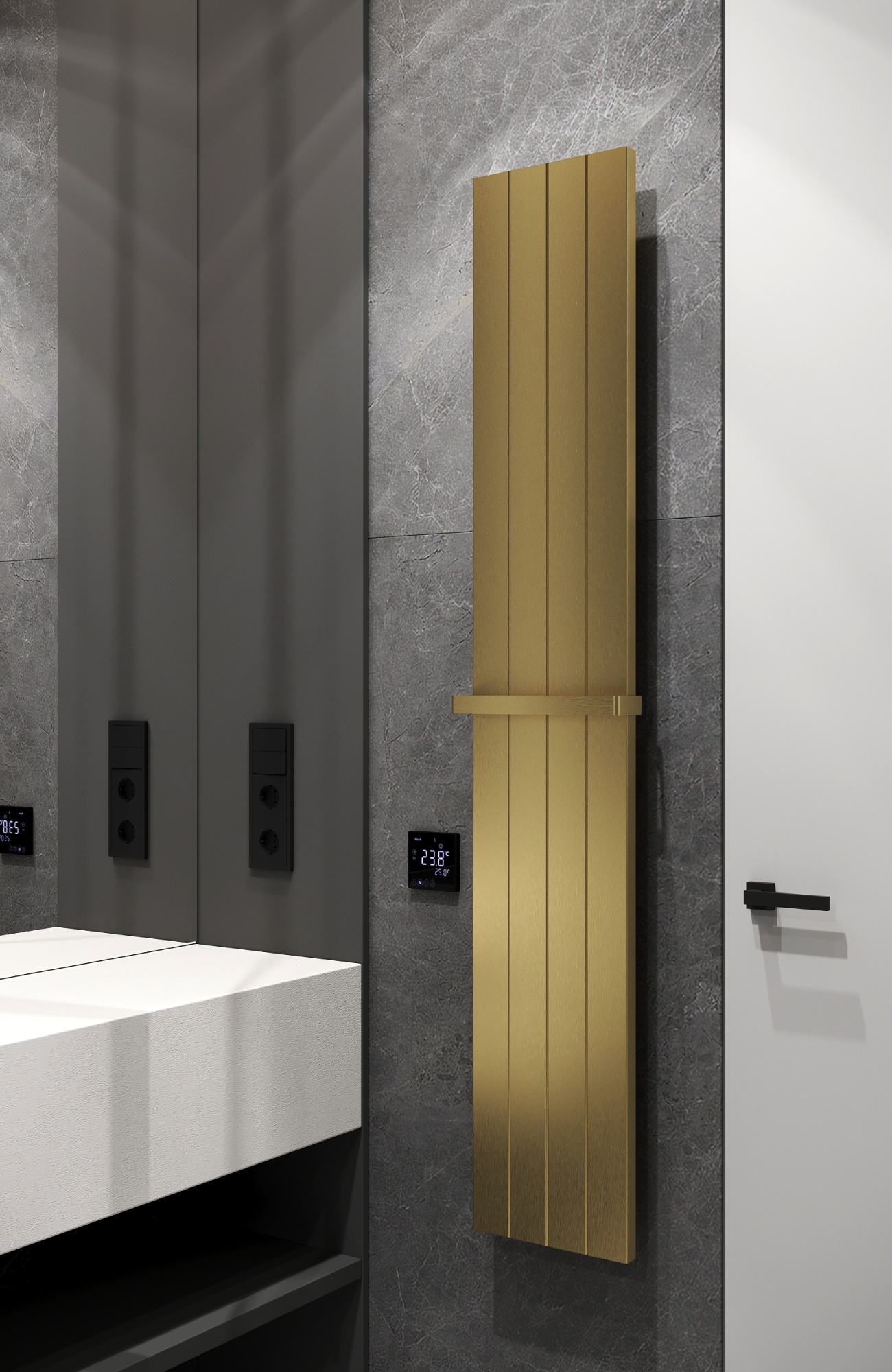 Полотенцесушитель электрический BLACK