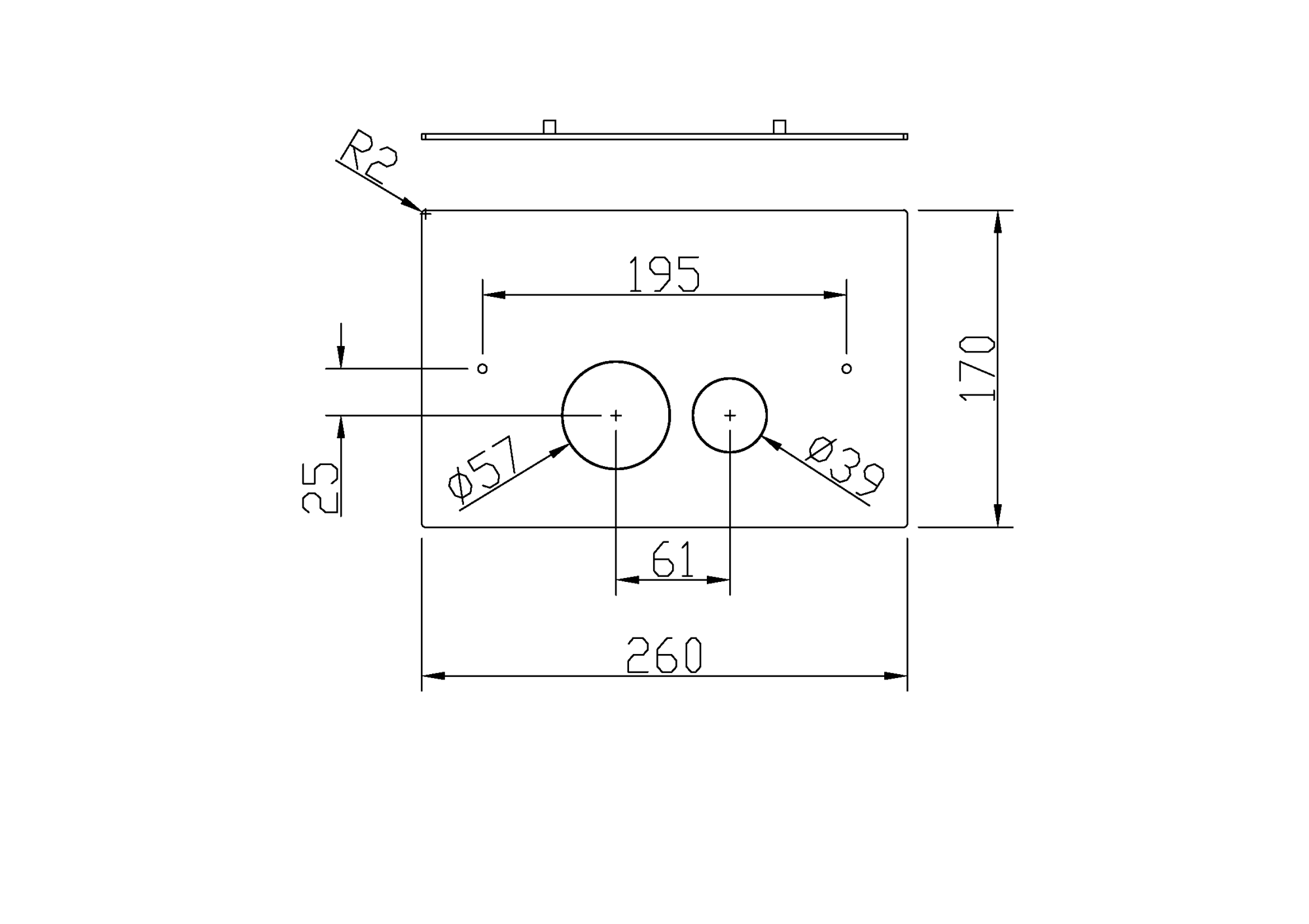 Кнопка для инсталляции Boheme латунь NICKEL BRUSH ультраплоская