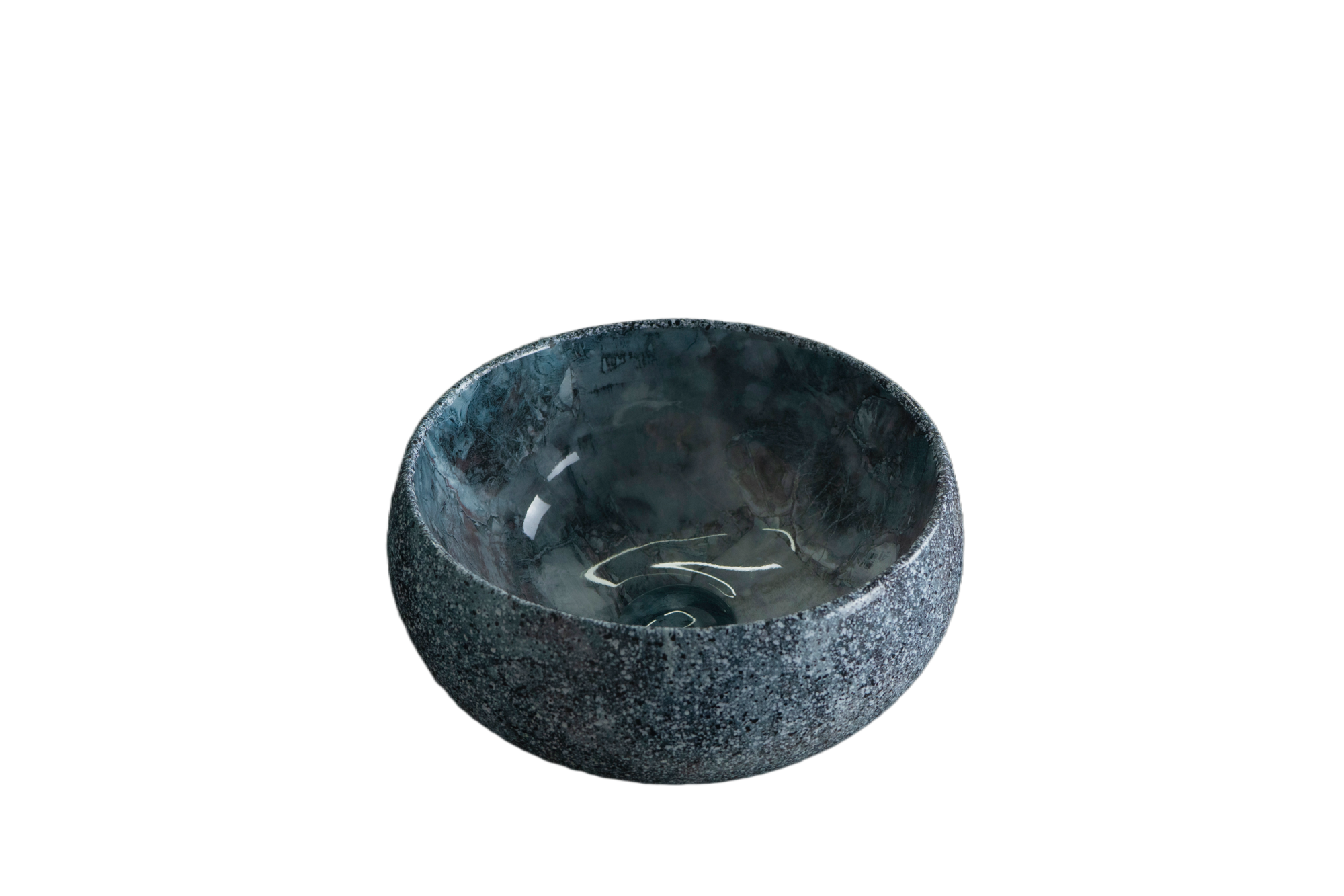 Раковина Gid Mnc481 54433 накладная под камень глянцевая 32x32x15.5