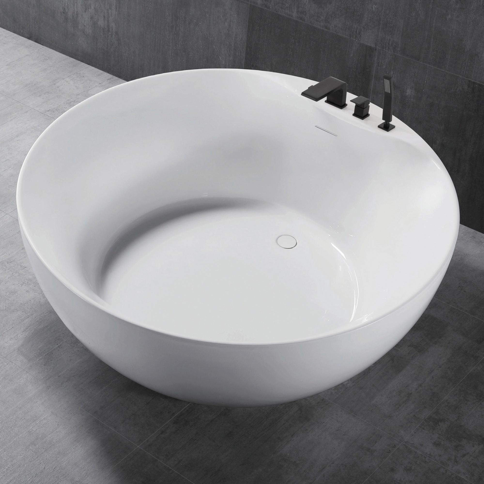 Акриловая ванна ABBER AB9280 белая