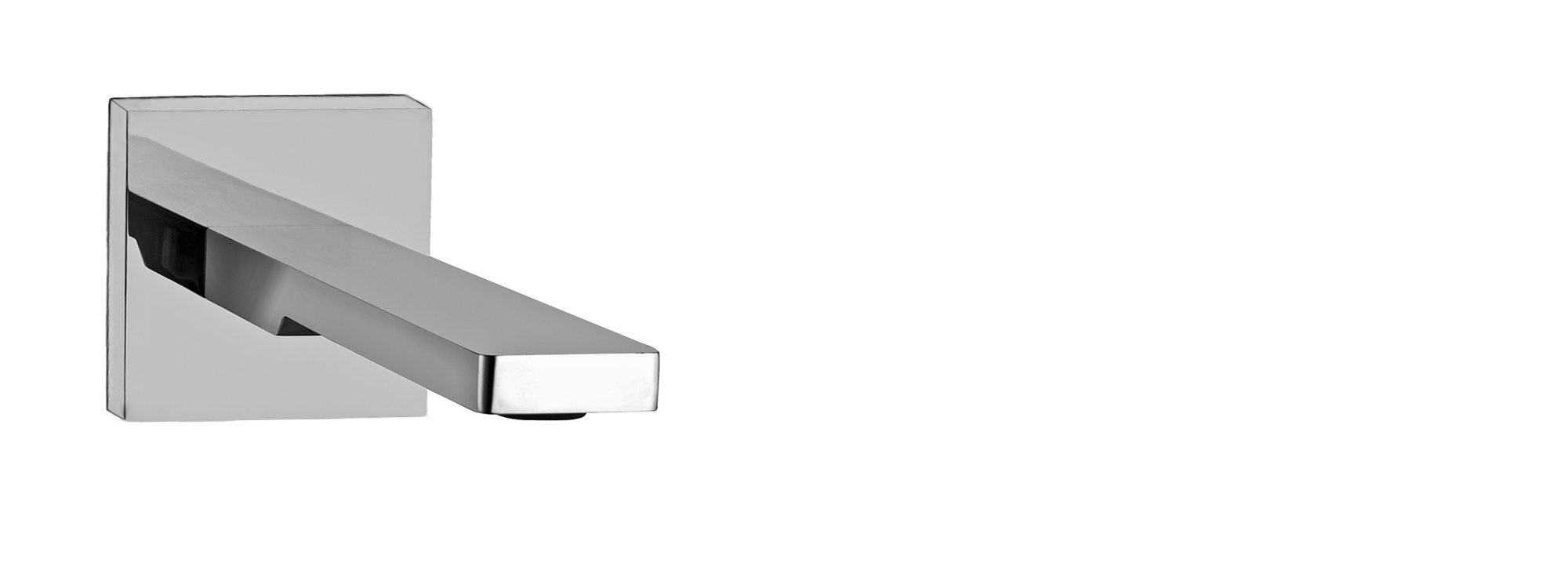 Излив из стены прямоуг 150 mm подкл 1/2" TANGO Paffoni ZBOC120CR Хром