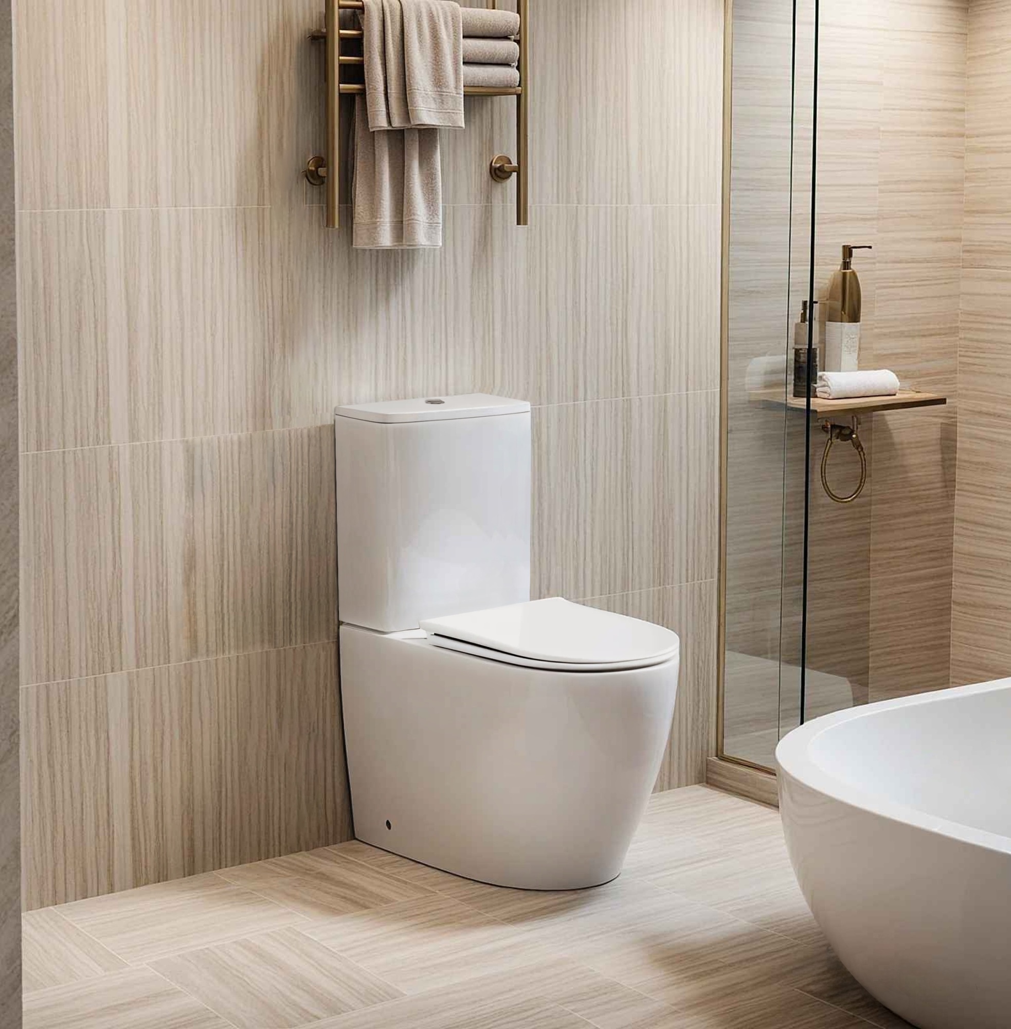 Унитаз VINCE Tornado напольный безободковый Ceruttispa CT10373 (630х350х795) Ceruttispa