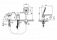 Смеситель на борт ванны Lemark Shift (LM4347C)