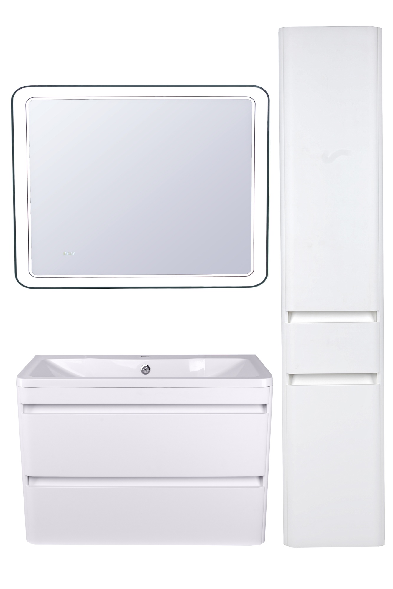 Тумба подвесная "Атлантика 90", Люкс антискрейч, PLUS