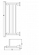Полка для полотенец 60см. (4-ая) RUSH Crete (CR35543)