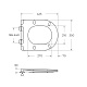 Крышка-сиденье CEZARES ECO CZR-2040-SC