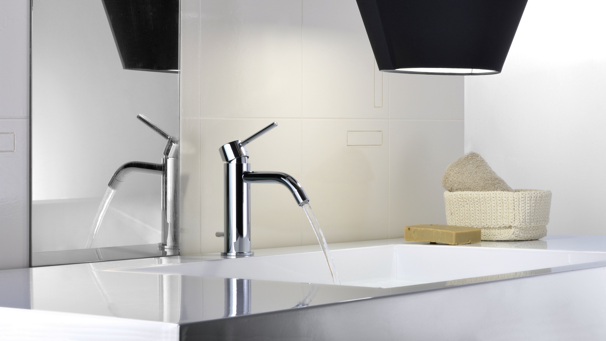 Смеситель для раковины Paffoni LIGHT LIG071CR Хром