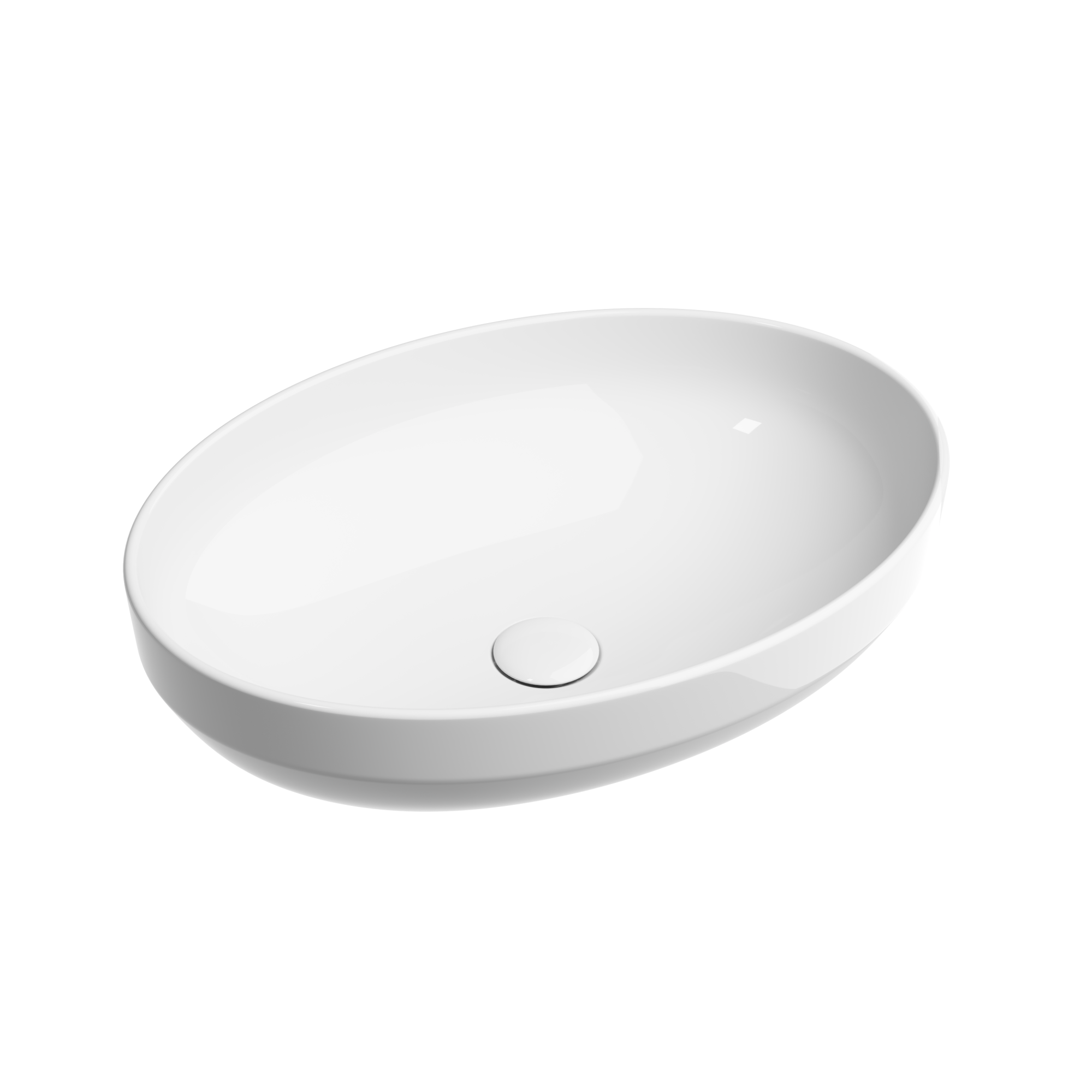 Умывальник чаша накладная овальная Element 502*363*145мм, CN6056