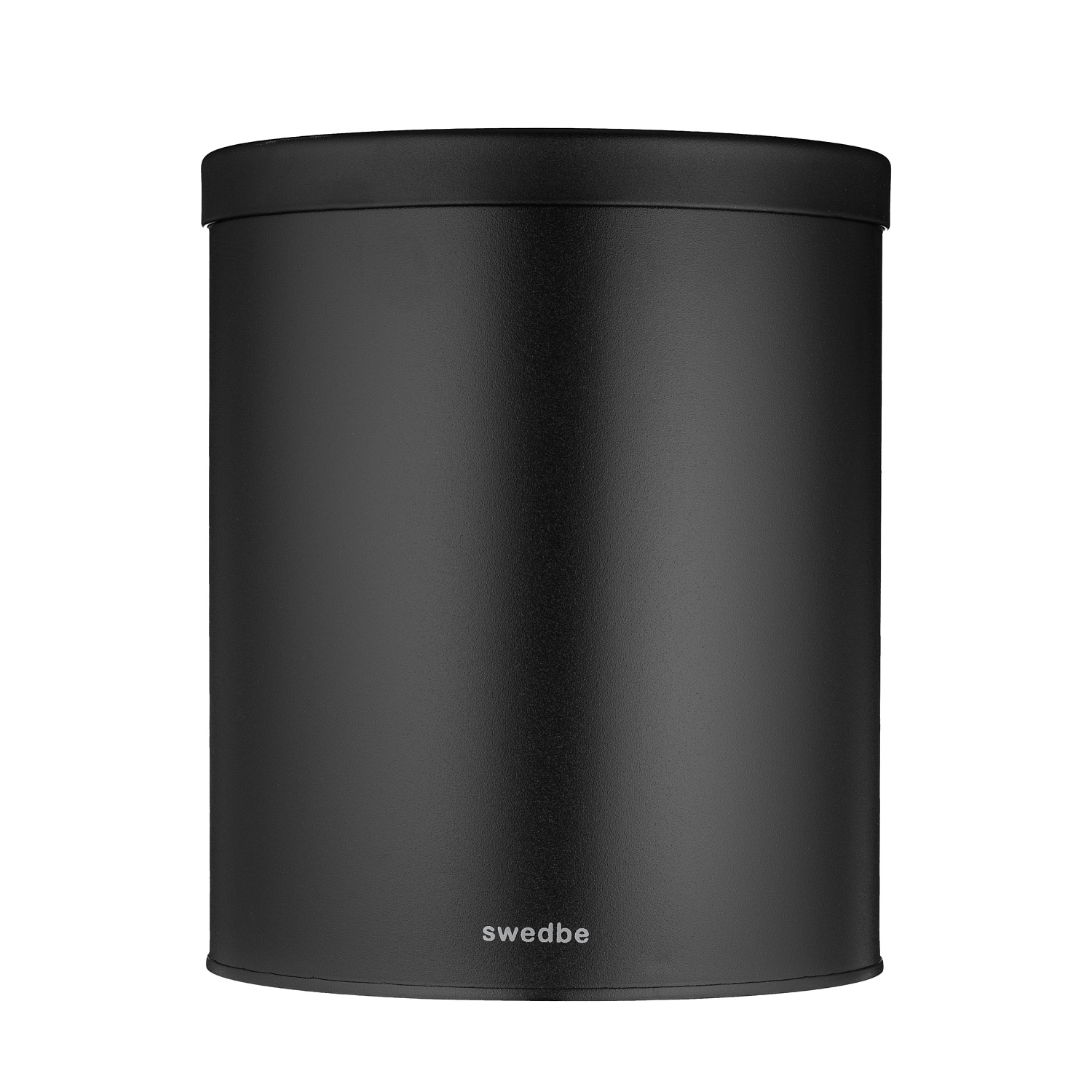 Мусорное ведро с кольцом Swedbe Attribut, цвет: черный 9816B