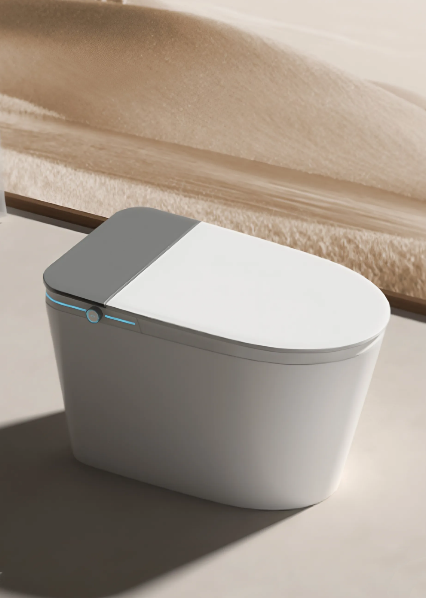 Унитаз ESTER Smart напольный с дистанционным управлением Ceruttispa CT10617 (680x400x470)