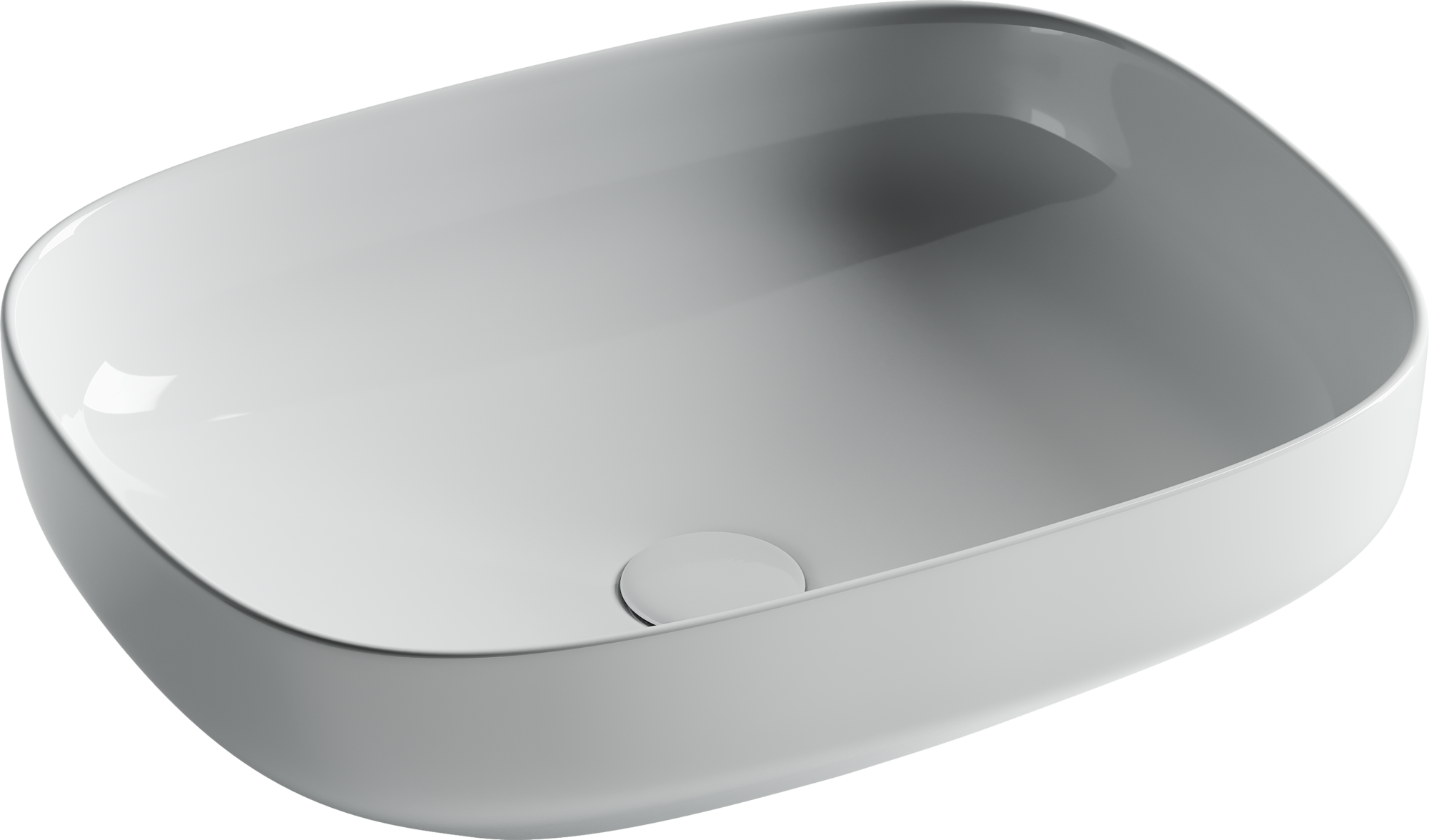 Умывальник чаша накладная прямоугольная Element 500*380*150мм, CN5031