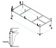 Металлический каркас для акриловой ванны CEZARES PLANE-180-90-MF-R