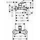 Смеситель Hansgrohe Logis Loop 71244000 для ванны