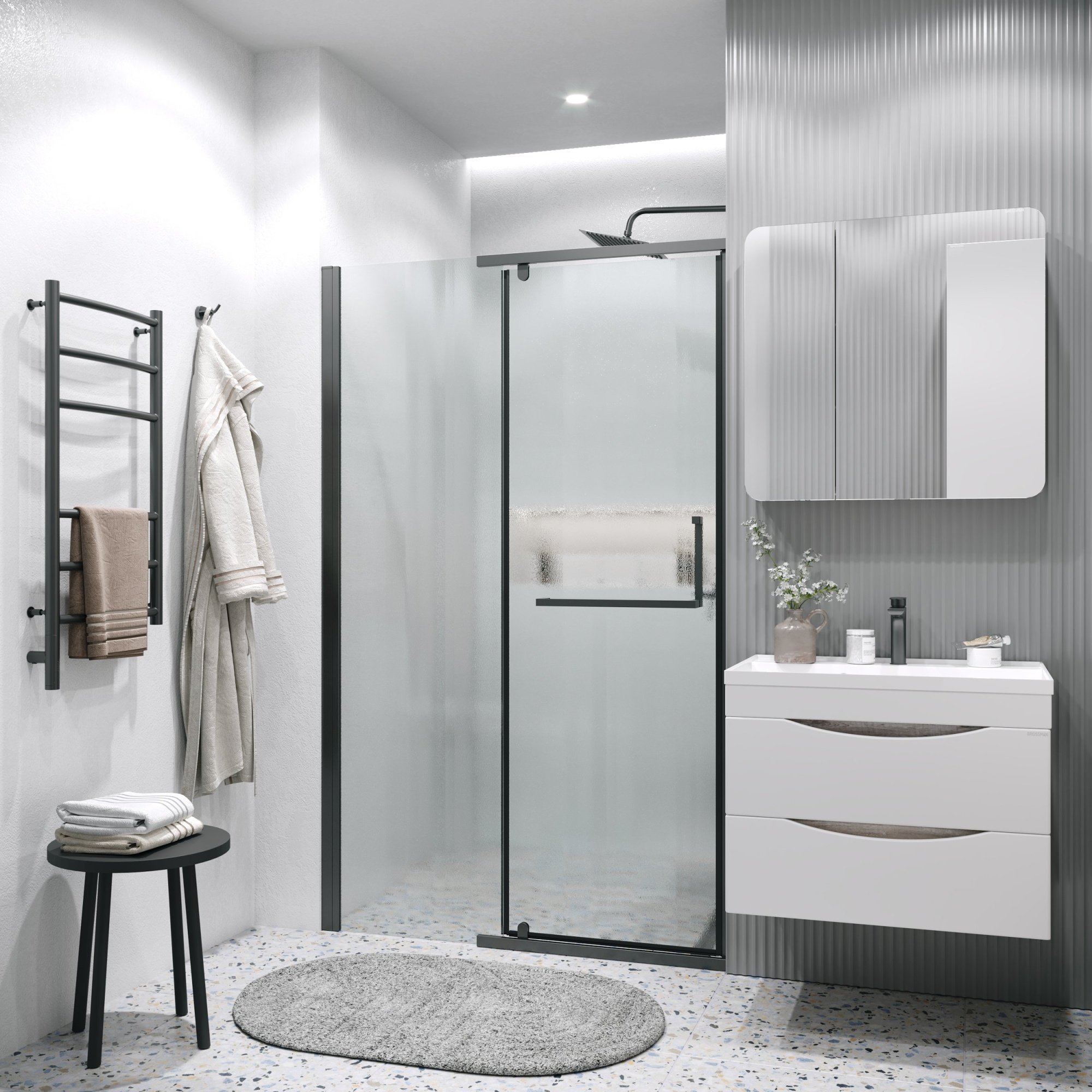 Дверь в нишу 100.K33.03.100.21.02 Pragma (100*195)