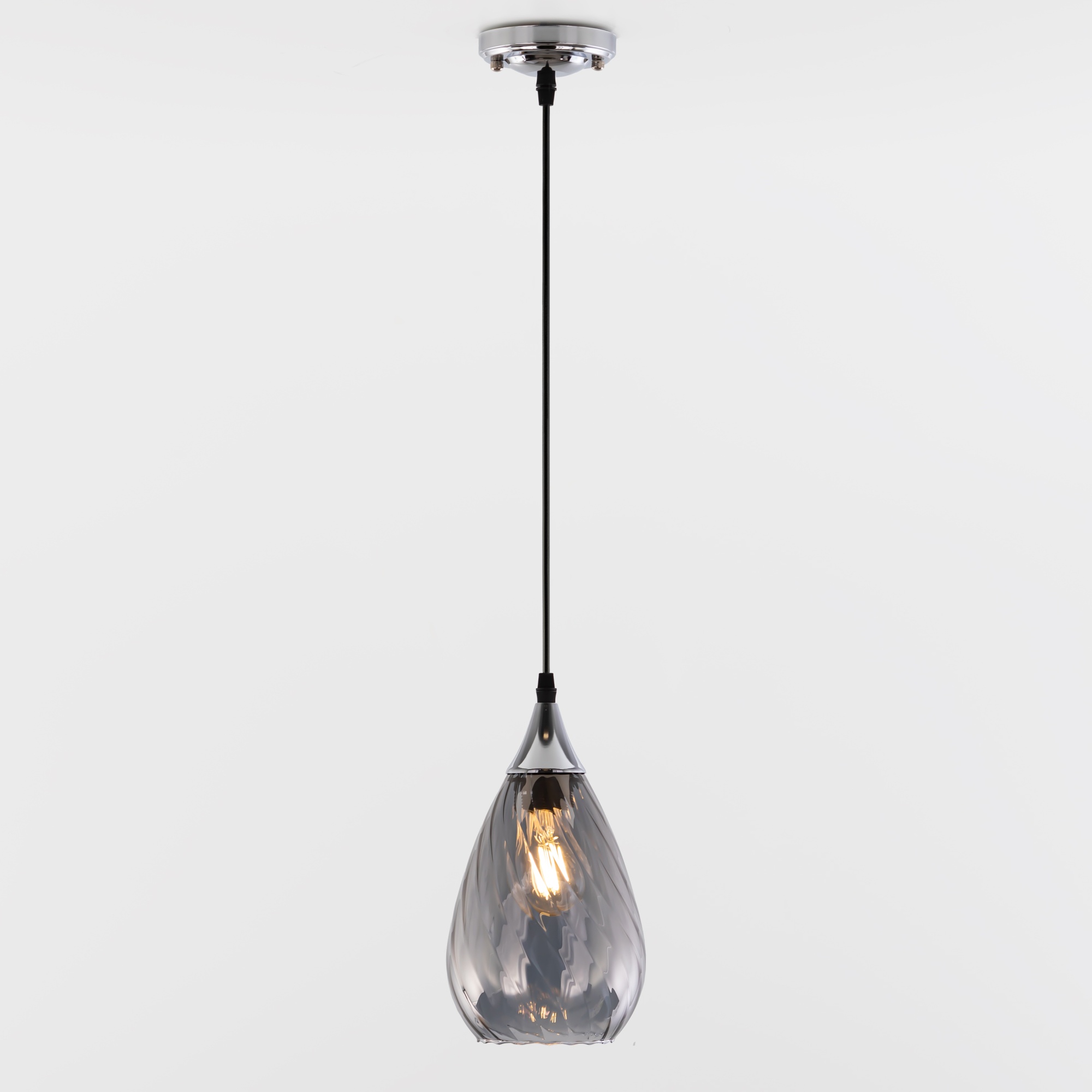 Светильник подвесной (подвес) Lily 9122-201 1 х Е27 40 Вт модерн потолочный Rivoli (Б0054873)