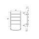 Полотенцесушитель электрический Point Афина PN04156E П4 500x600 левый/правый, хром