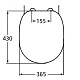Сиденье Ideal Standard Connect E712701 Soft Close для унитаза