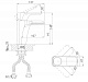Смеситель для раковины D&K Berlin Freie (DA1432801)