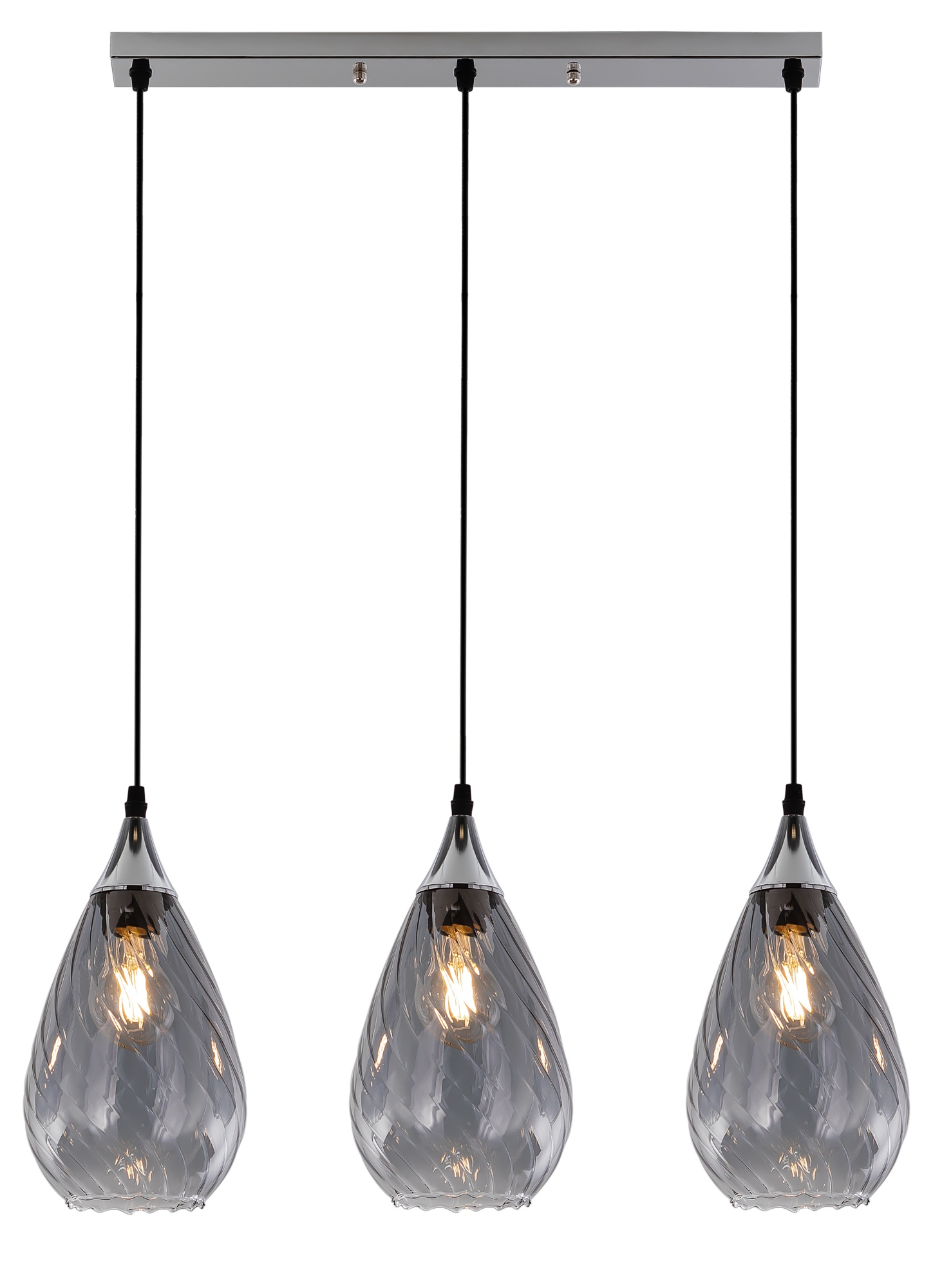 Светильник подвесной (подвес) Lily 9122-203 3 х Е27 40 Вт модерн потолочный