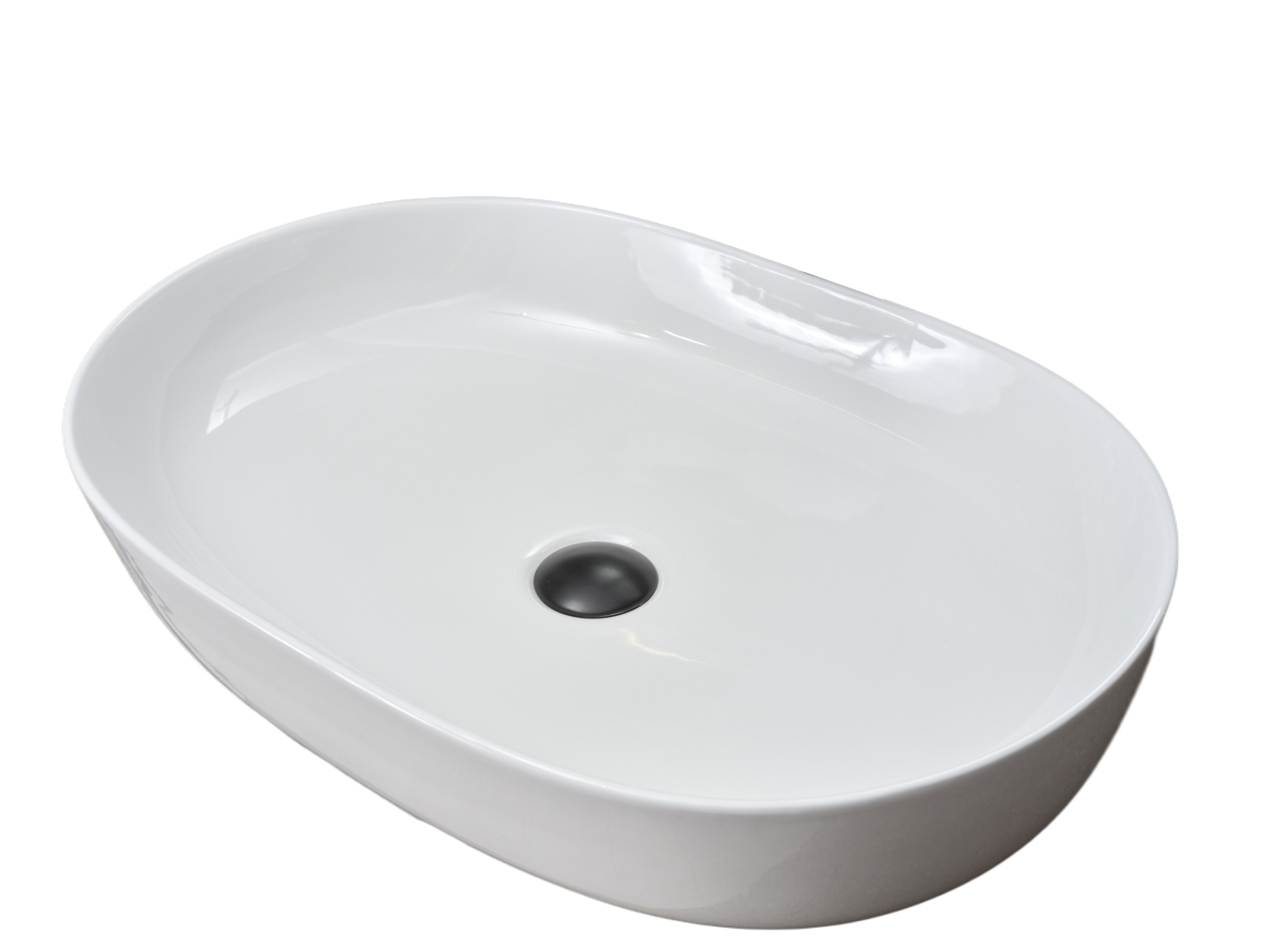 Раковина Gid D1348 51204 накладная белая 61x41x13.5