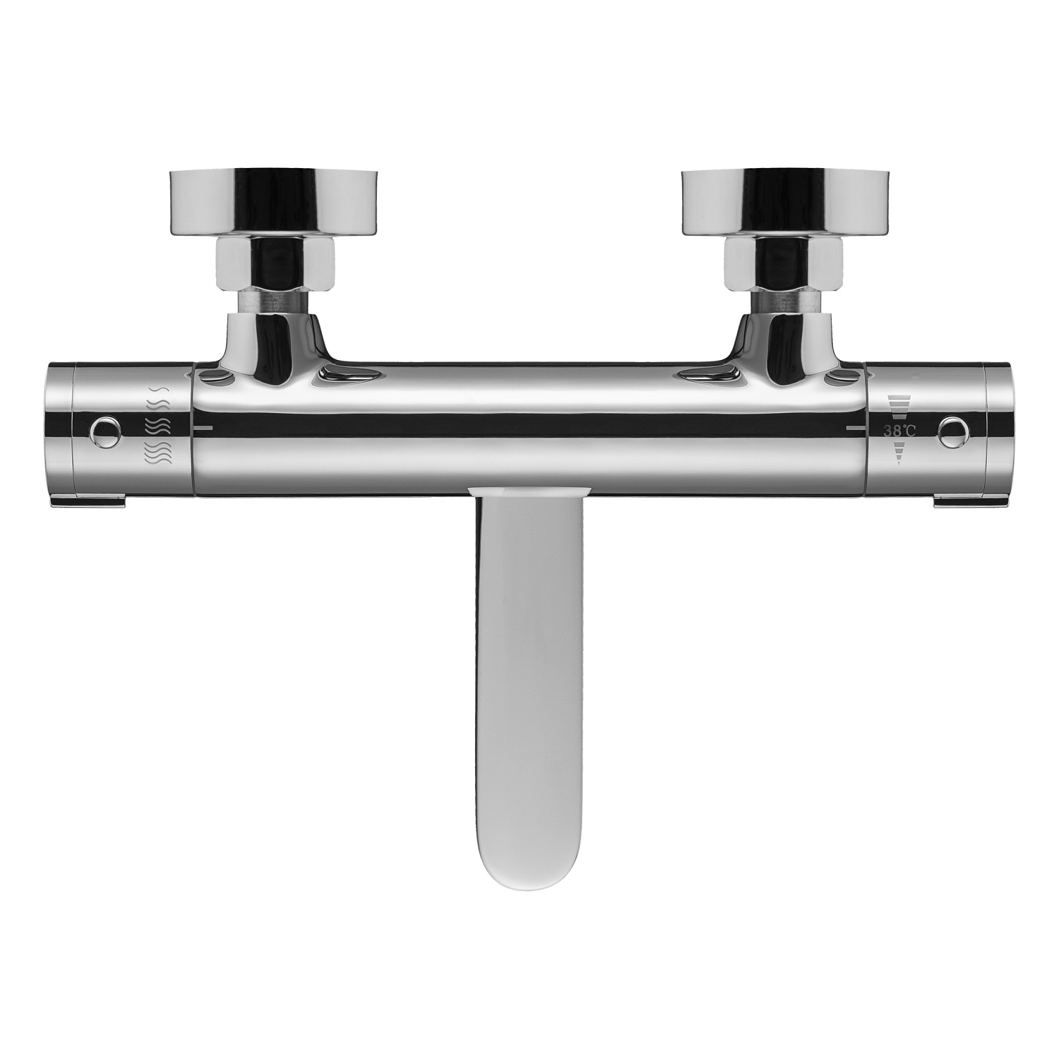 Смеситель термостатический для ванны с поворотным изливом Swedbe Mercury 9045