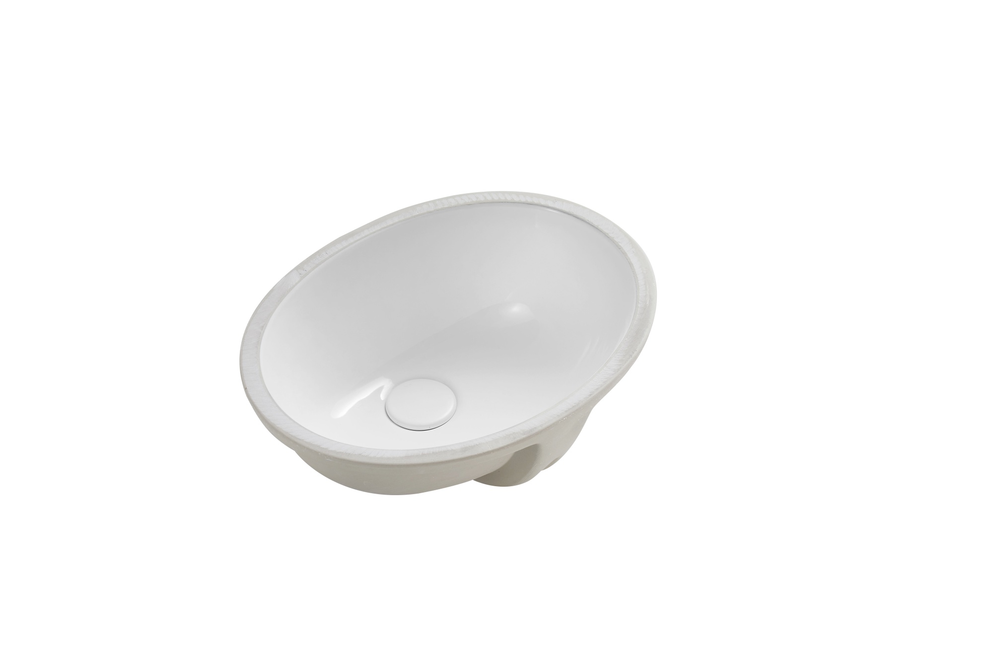 Раковина Gid Yj837 71164 встраиваемая снизу белая 53x44.5x22