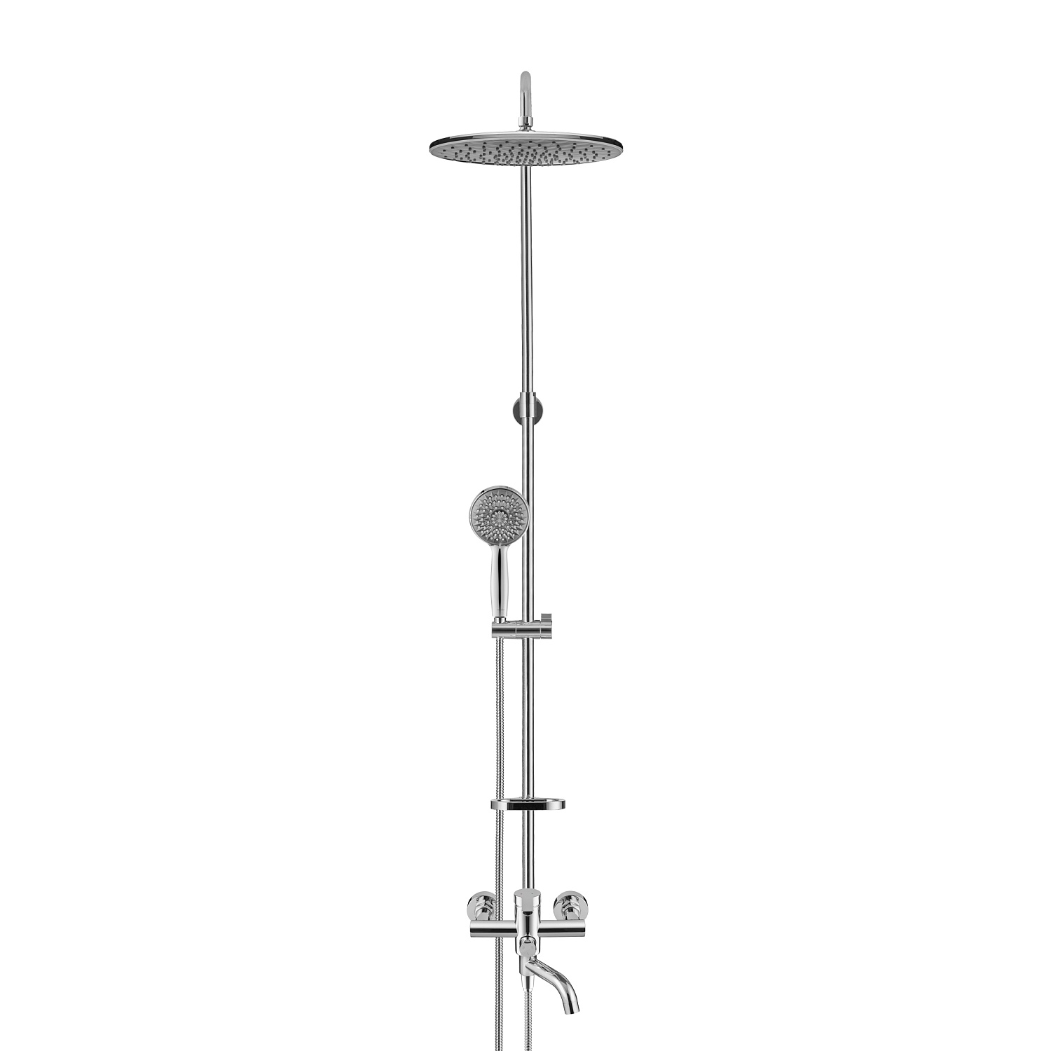 Семейный душ со смесителем для ванны Swedbe Hermes 5129G1