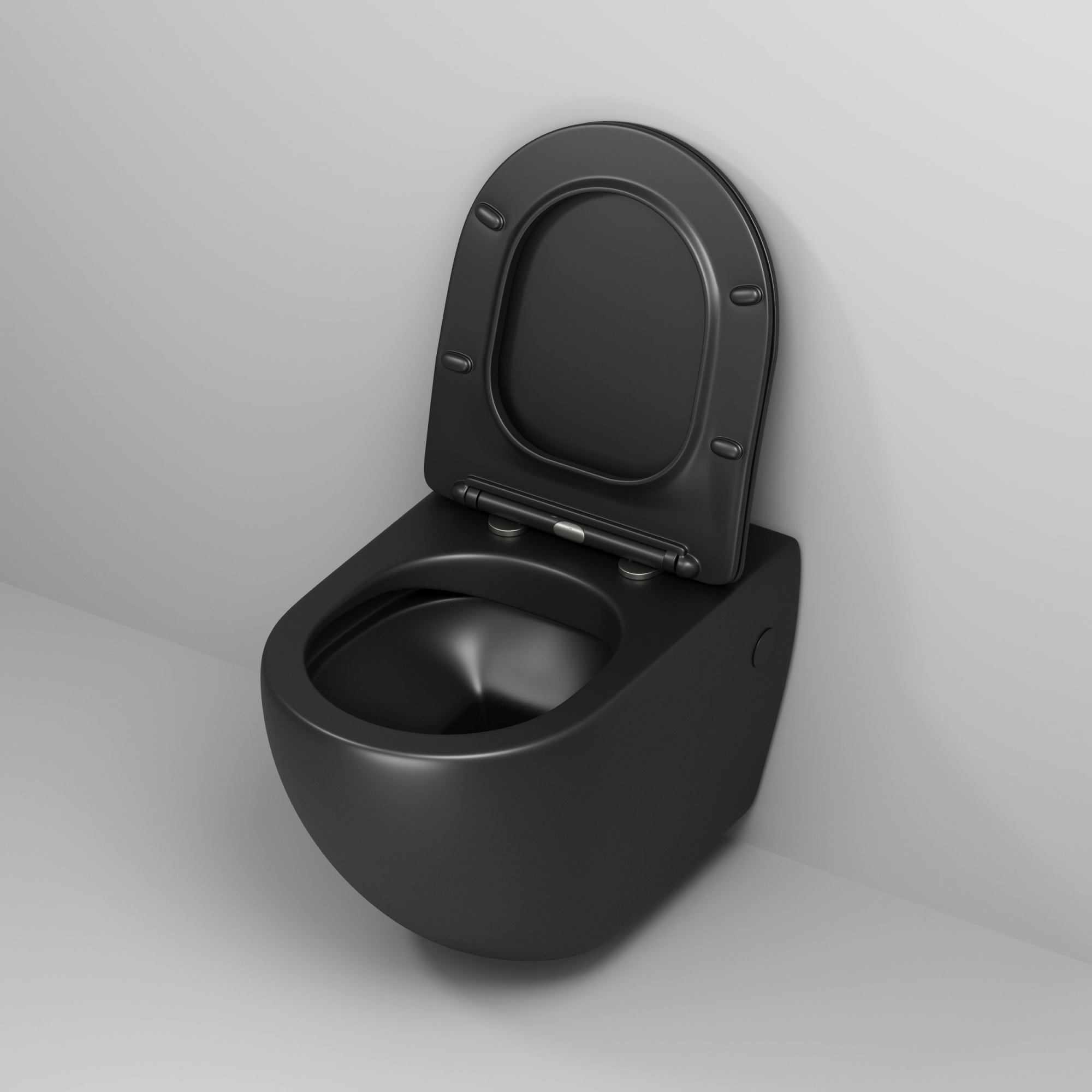 Унитаз gr-4411bms color (550*365*395) подвесной безободковый