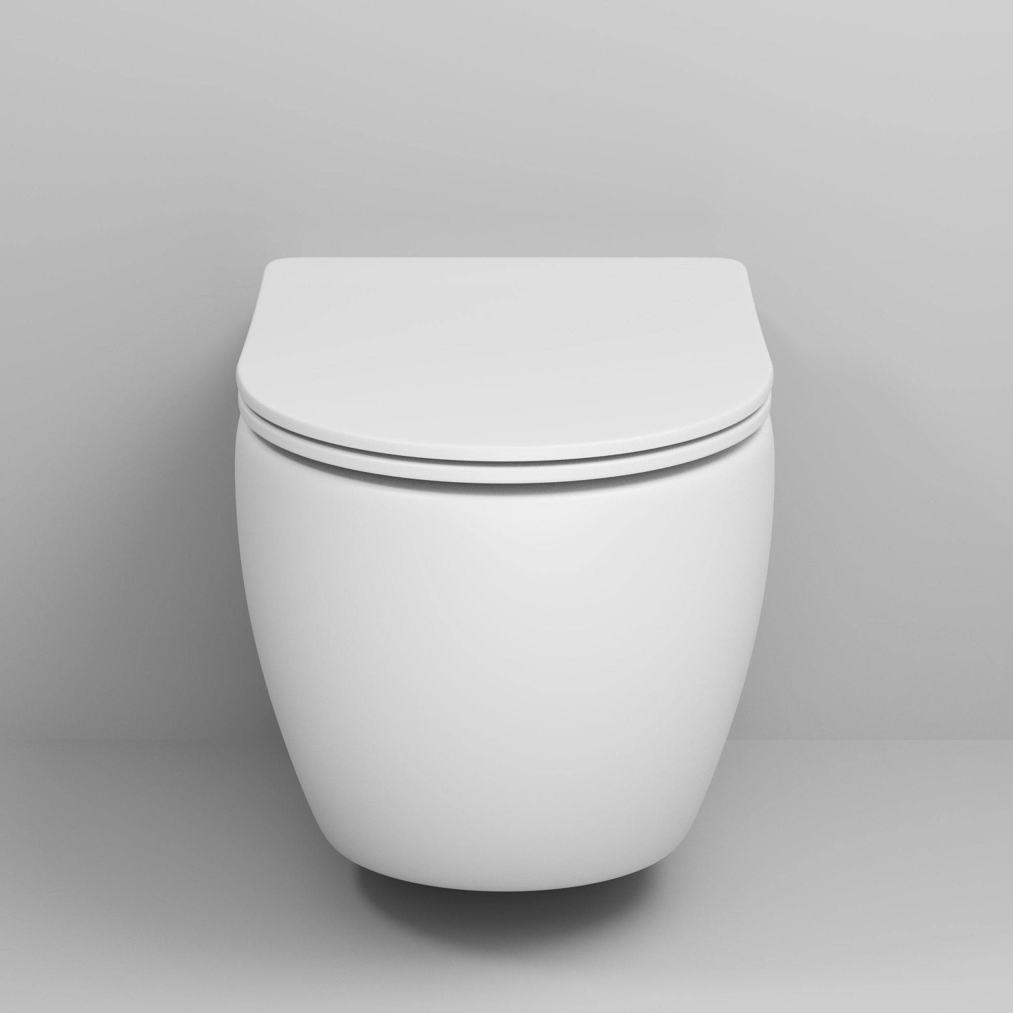 Унитаз gr-4411ms color (550*365*395) подвесной безободковый