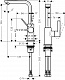 Смеситель Hansgrohe Metris S 31161000 для раковины