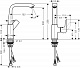 Смеситель Hansgrohe Metris 31081000 для раковины