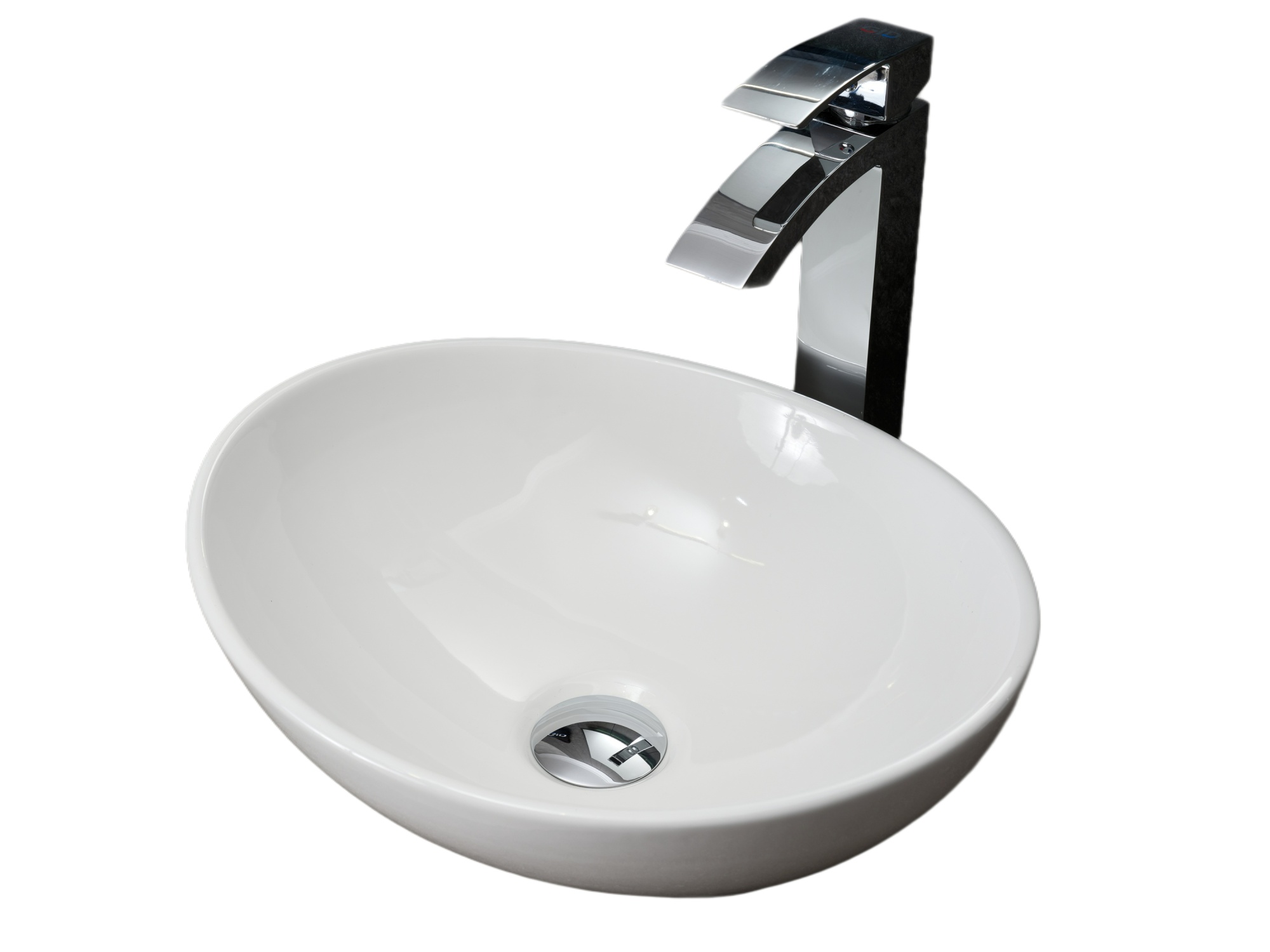 Раковина Gid N9138 51178 накладная белая 41x34x15