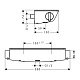 Термостат Hansgrohe Ecostat Select 13161000 для душа