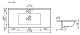 Умывальник накладной прямоугольный Element 1010*465*180мм, CN7003
