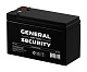 Аккумулятор 12В 7.2А.ч General Security GSL7.2-12F2