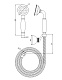 Ручной душ со шлангом и держателем CEZARES LIRA-M-DEF2-02-Bi