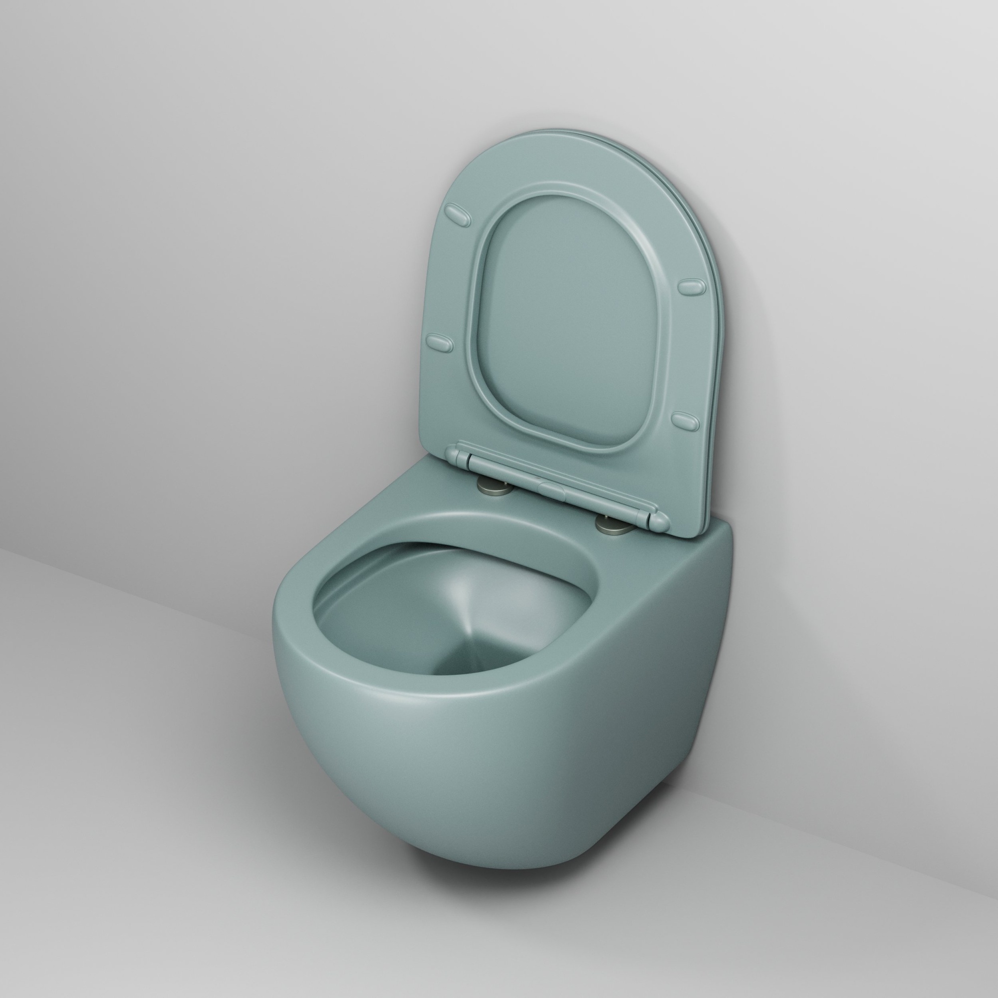 Унитаз gr-4455mnms color (485*365*360) подвесной безободковый