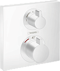 Термостат Hansgrohe Ecostat Square 15714700 для ванны и душа встраиваемый