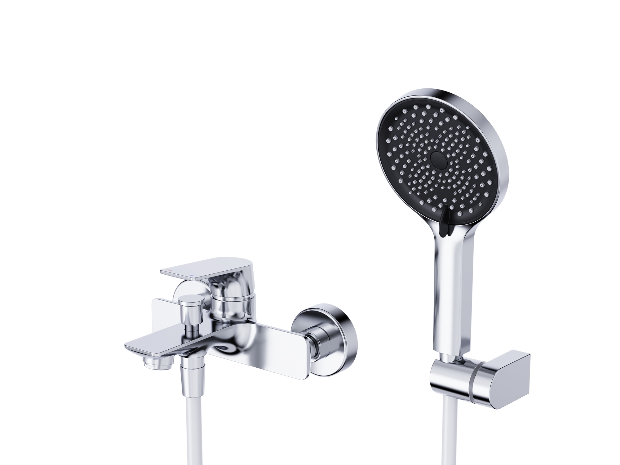 Смеситель для ванны и душа BelBagno MARINO-VASM-CRM