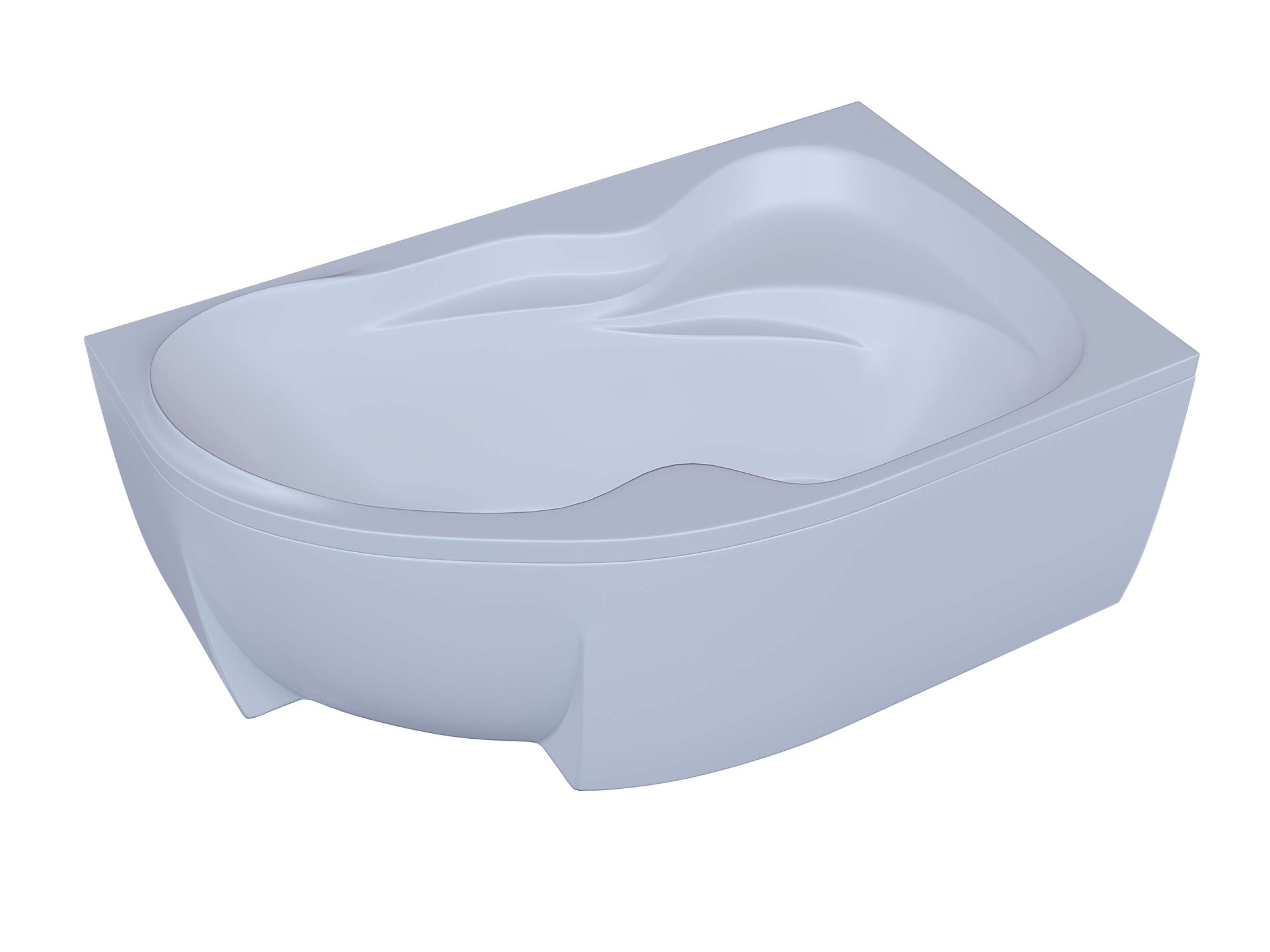 Акриловая ванна Aquatek Вега 170 правая VEG170-0000083 с фронтальной панелью