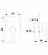 Смеситель для душа Lemark Atlantiss (LM3223C)