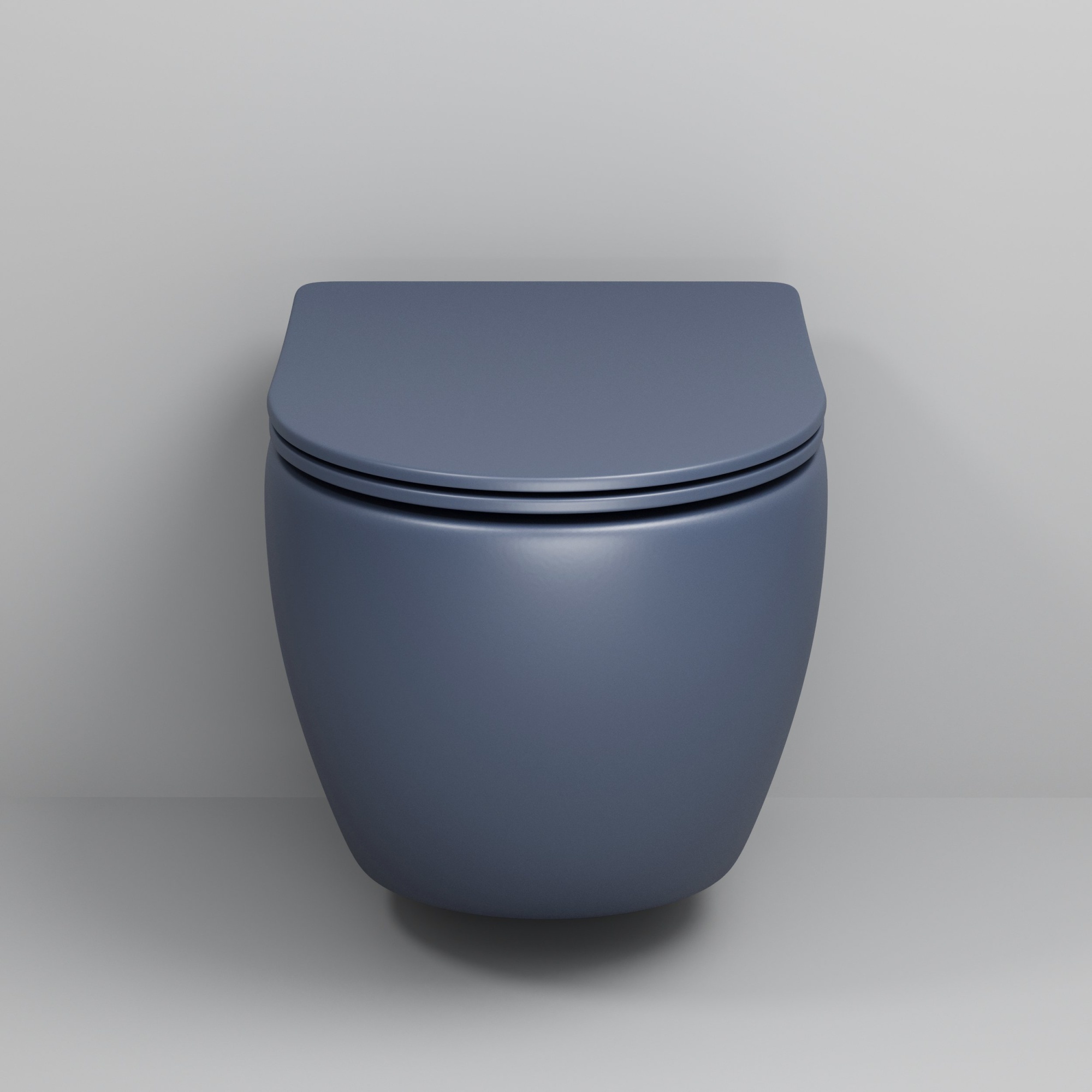 Унитаз gr-4455blms color (485*360*375) подвесной безободковый