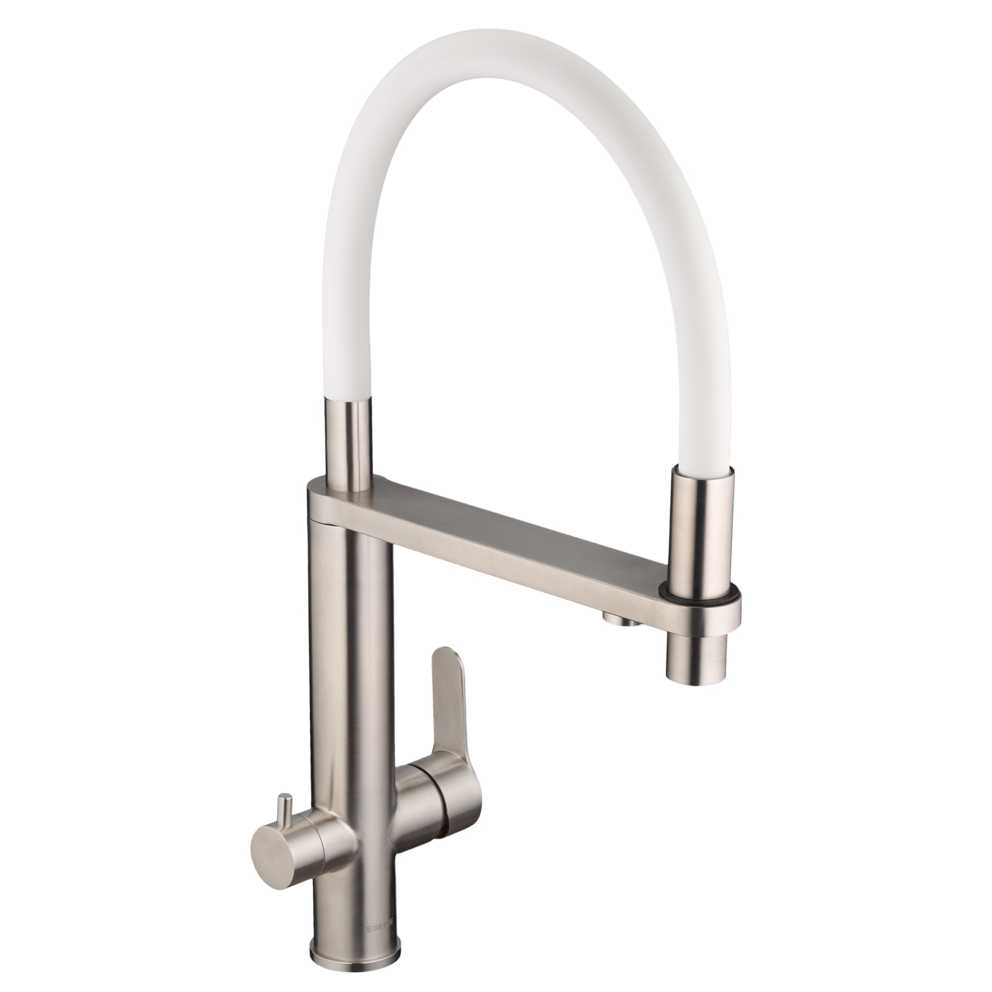 Смеситель для кухни с каналом для подключения фильтра с гибким изливом Swedbe Selene Plus 8441