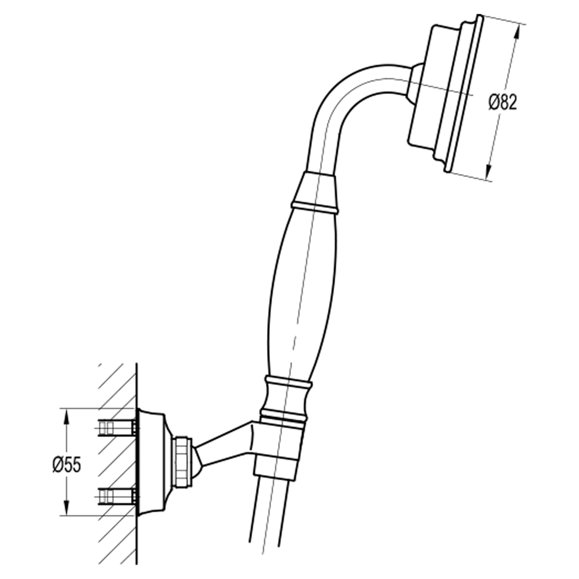Набор душевой Swedbe Terracotta Art 2527