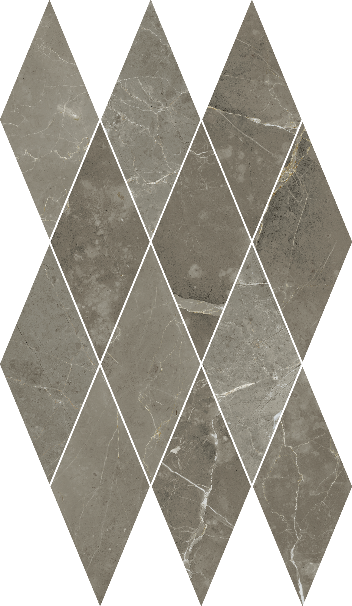 Мозаика под мрамор Italon Стелларис серый (620110000207)