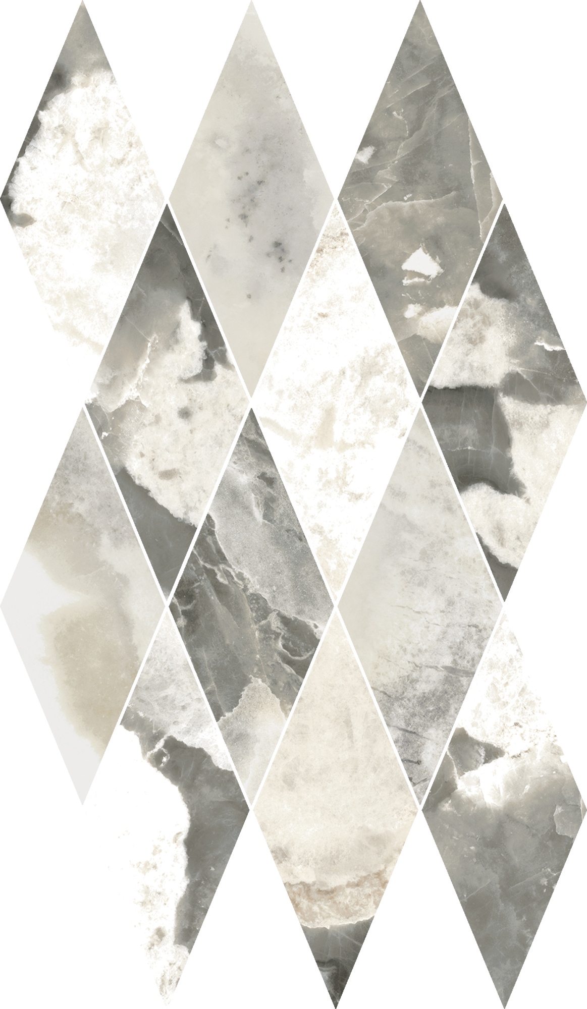 Мозаика под мрамор Italon Стелларис серый (620110000209)