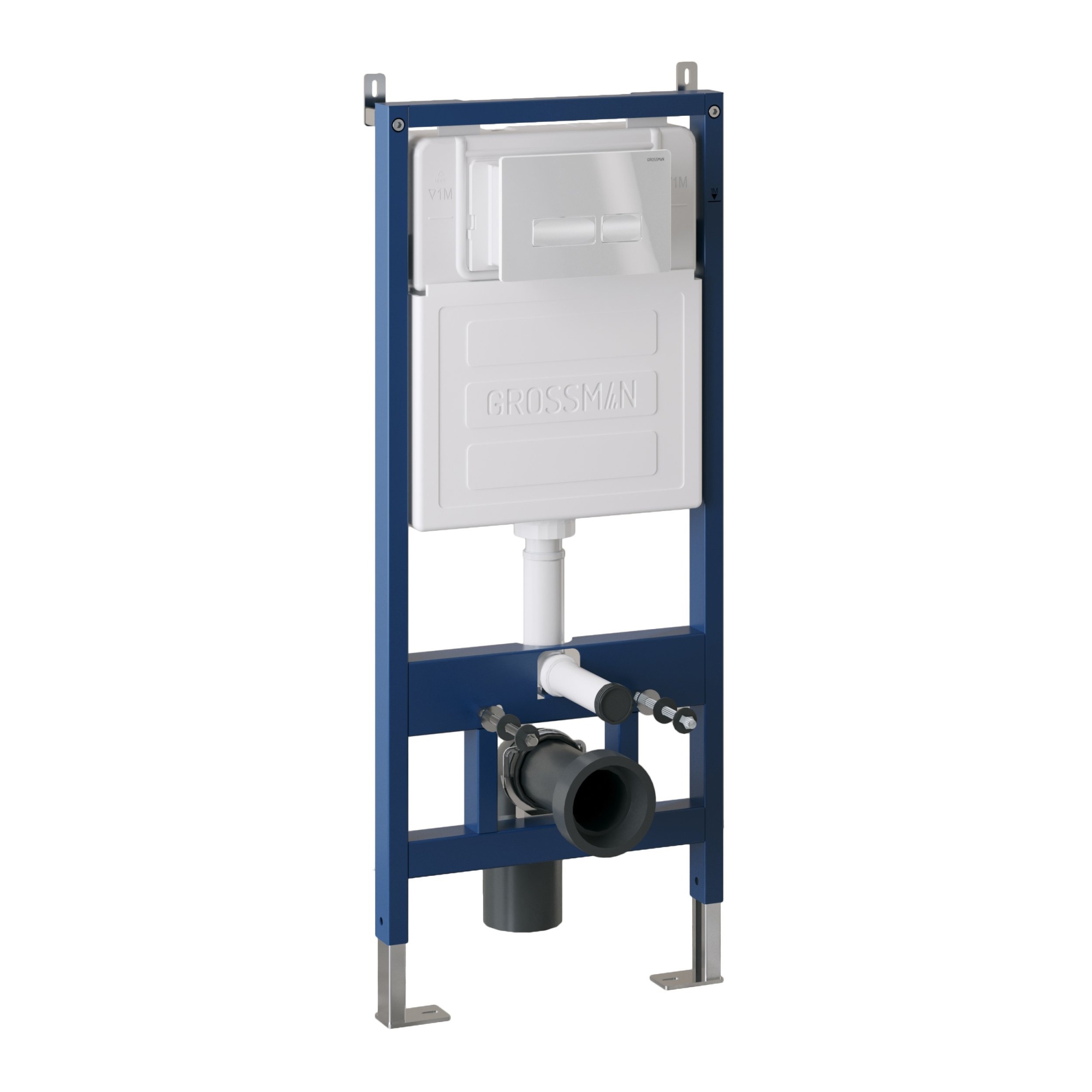 Комплект 2 в 1: инсталляция GROSSMAN 900.K31.01.000+клавиша смыва Pragma 700.K31.03.000.000