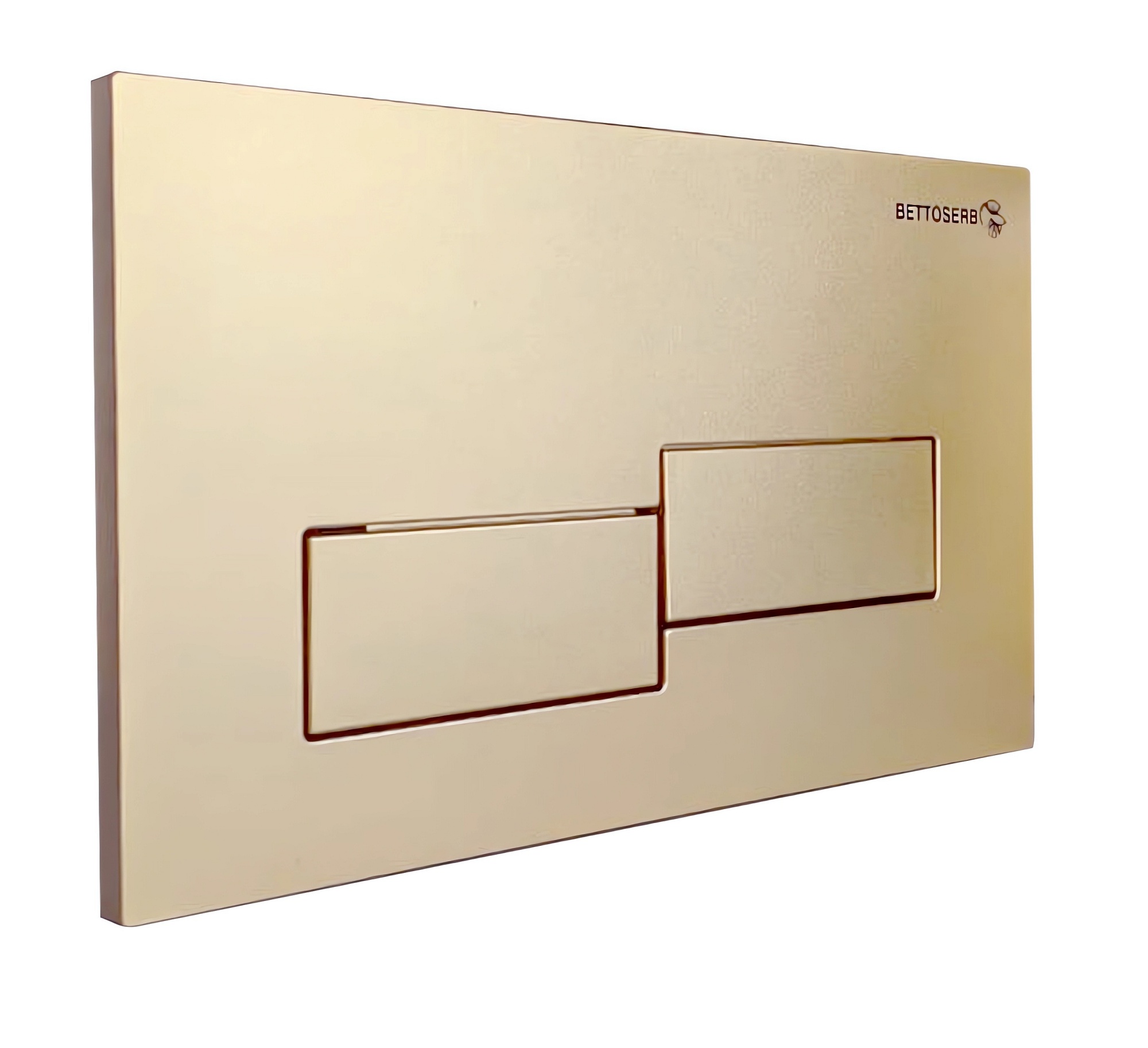 Клавиша смыва BETTOSERB золото матовое BRICKS